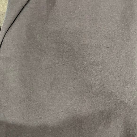 Lanvin Crew Neck Knee-Length Sheath Side Ruched Taupe Tan Dress Size 40/ US 6-9 - Picture 11 of 11